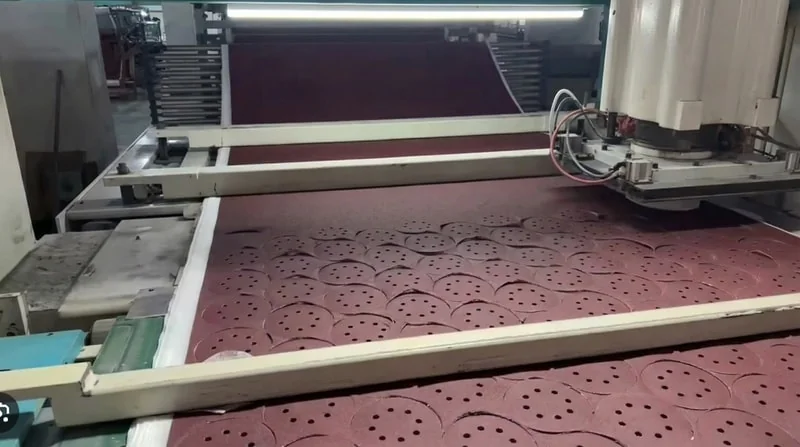 Long-term manufacturing planning for sanding disc supply