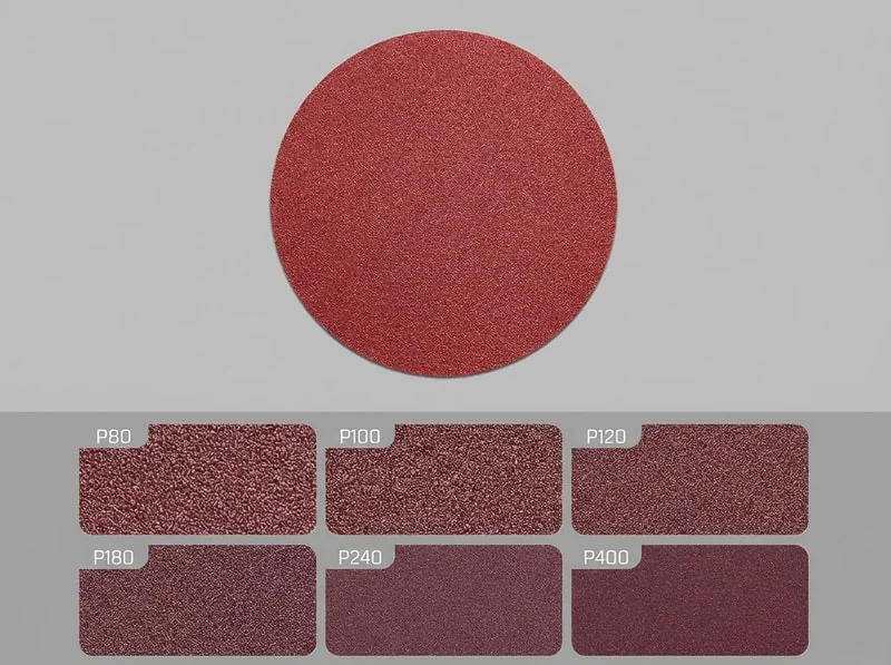 Structured sanding disc product range with clear SKU management