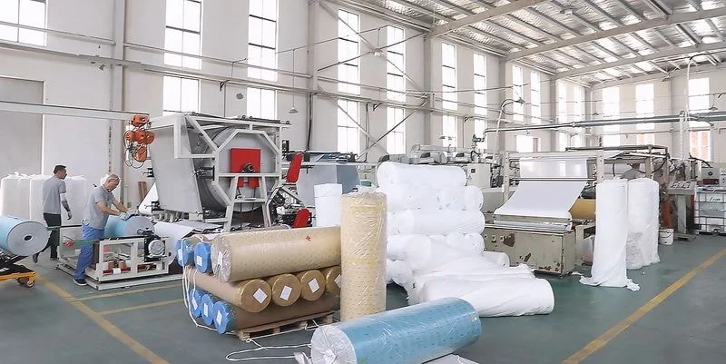 Integrated sanding disc production facility