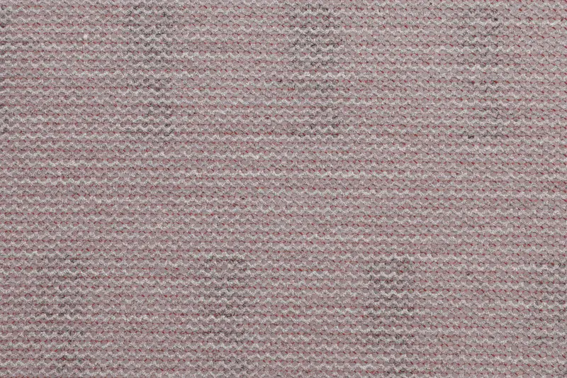 Aluminum oxide mesh sanding disc product image, white background, e-commerce ready, brown abrasive surface