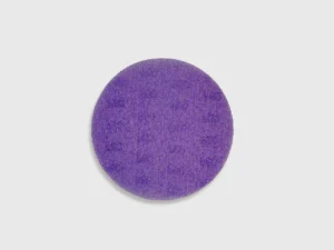 Purple zirconia alumina sanding disc with hook and loop backing, ceramic net mesh, e-commerce product image