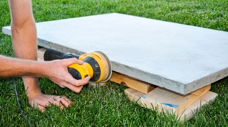 Concrete surface preparation