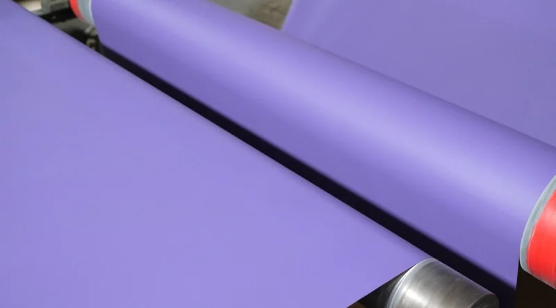 Film backing consistency control in manufacturing