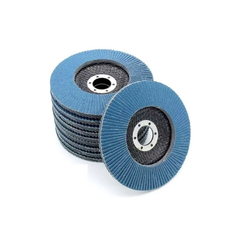 Flap disc manufacturing - heavy-duty metal grinding discs for weld removal and surface preparation with angle grinders