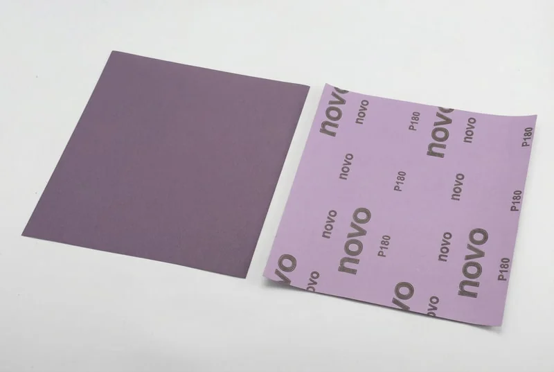 D-weight heavy paper abrasive for tough sanding