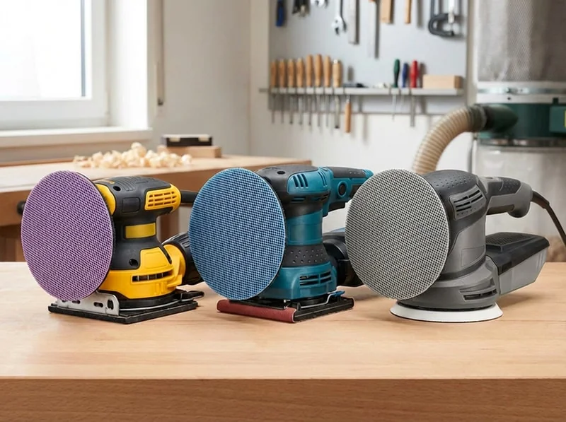 Mesh sanding disc quality control and batch consistency