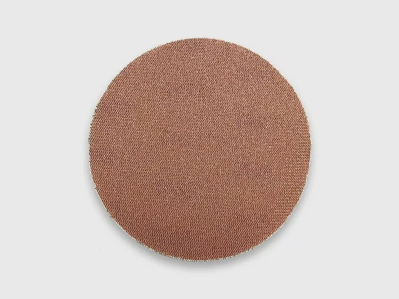 Mesh sanding disc for surface preparation