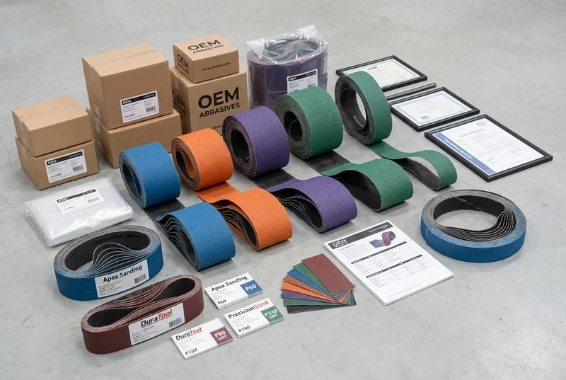 Long-term industrial cooperation for cloth abrasive supply