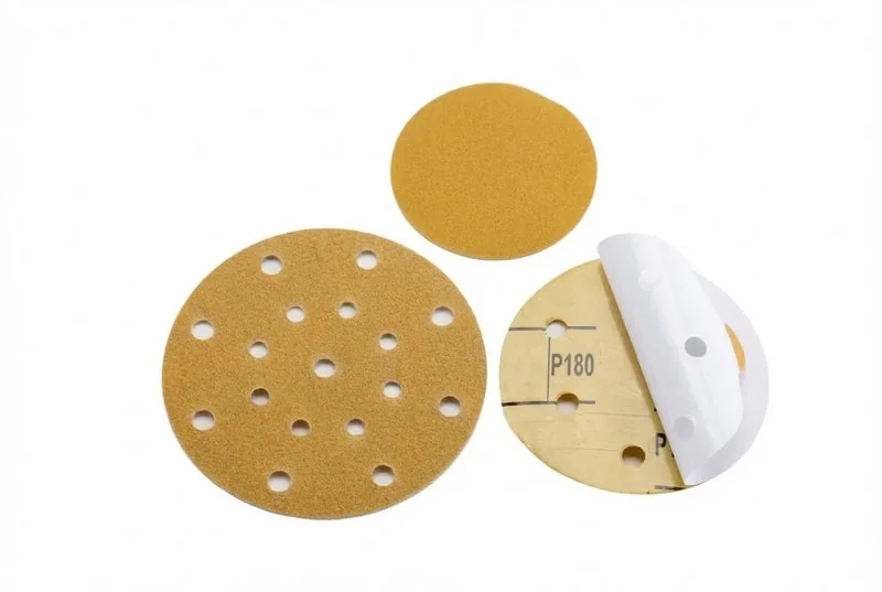 PSA sanding discs for industrial surface preparation