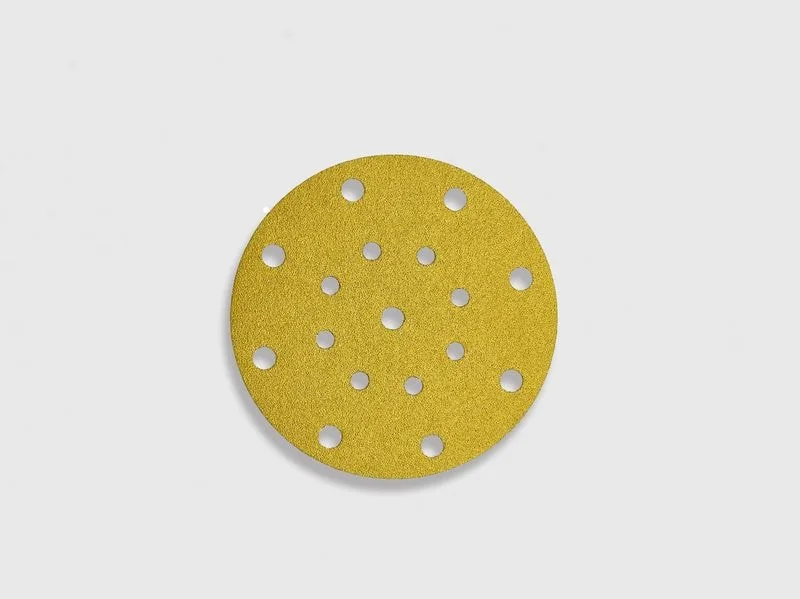 Paper sanding disc surface finish