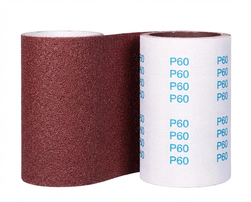 J-weight and JF-weight soft cloth abrasive belts for contour sanding and fine finishing