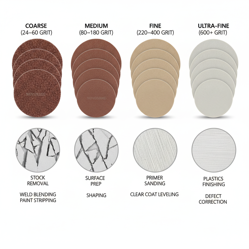 How Do Grit Ranges Affect Applications? How Do Grit Ranges Affect Applications