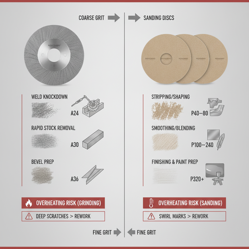 How Do Grit Ranges Compare by Task? How Do Grit Ranges Compare by Task