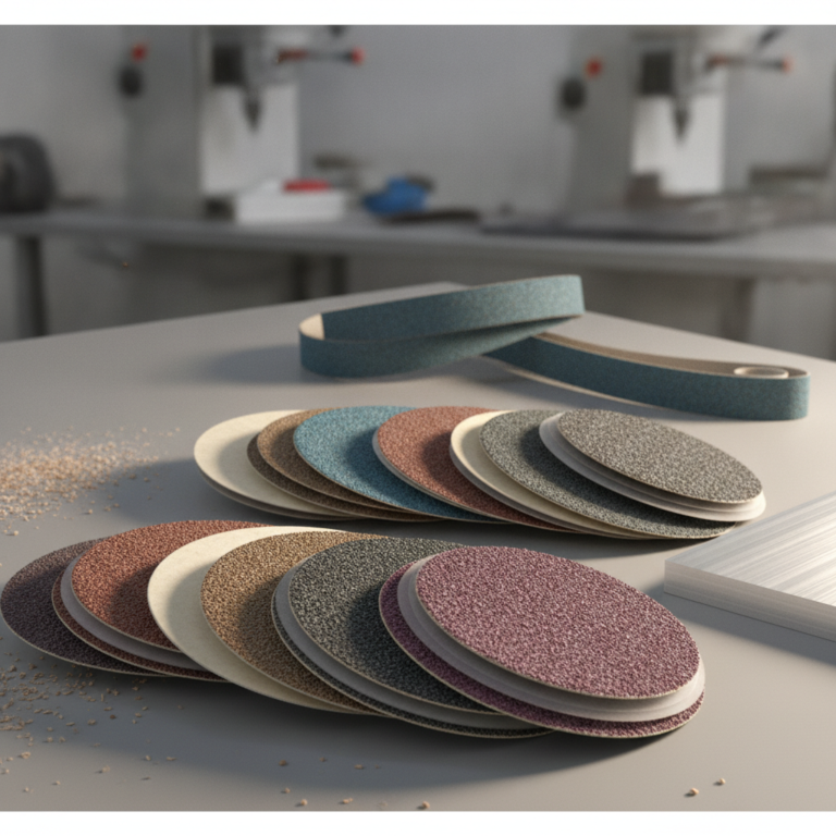what materials are sanding discs made of