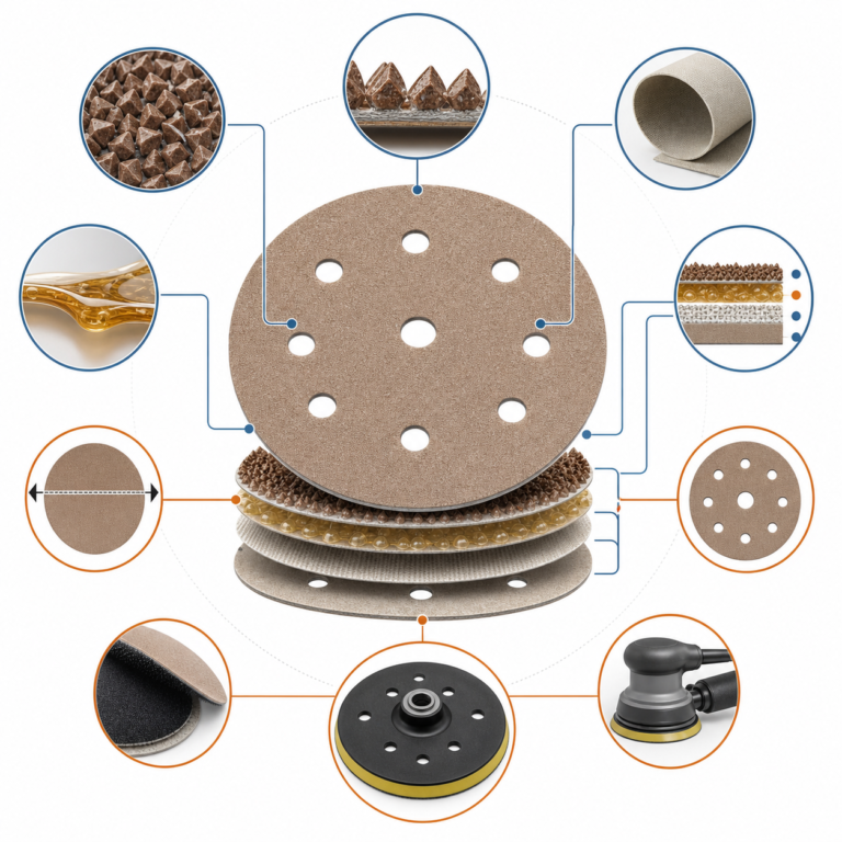 Which Sanding Disc Specs Come First technical diagram