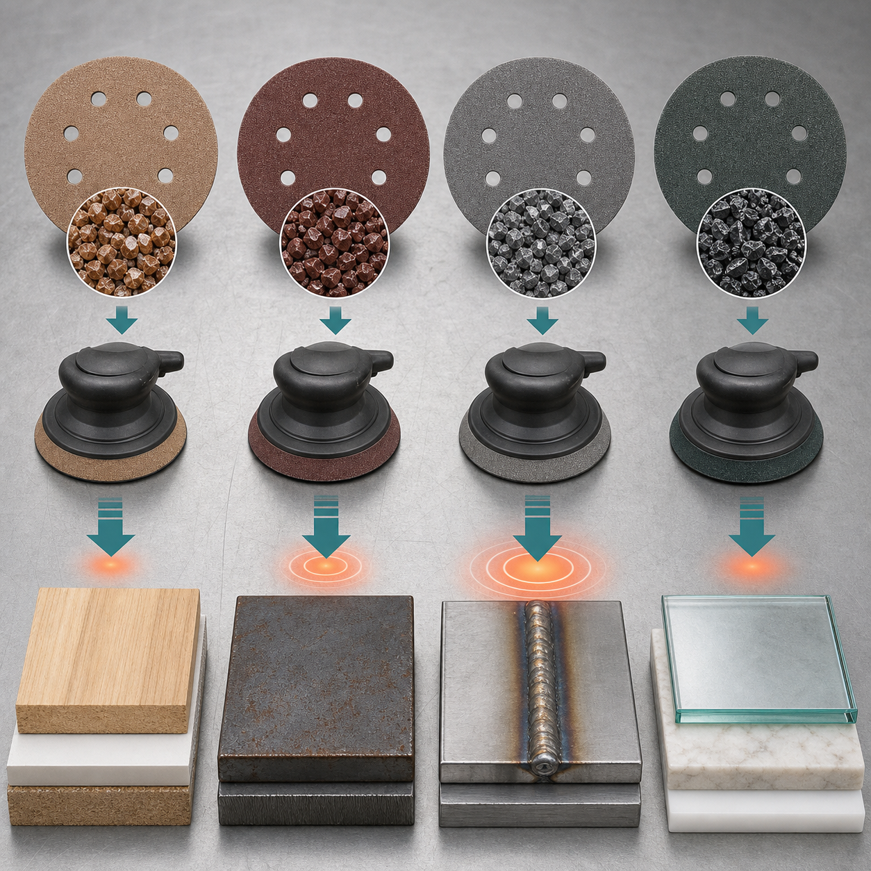 How Should Grain Match Material and Pressure? How Should Grain Match Material and Pressure