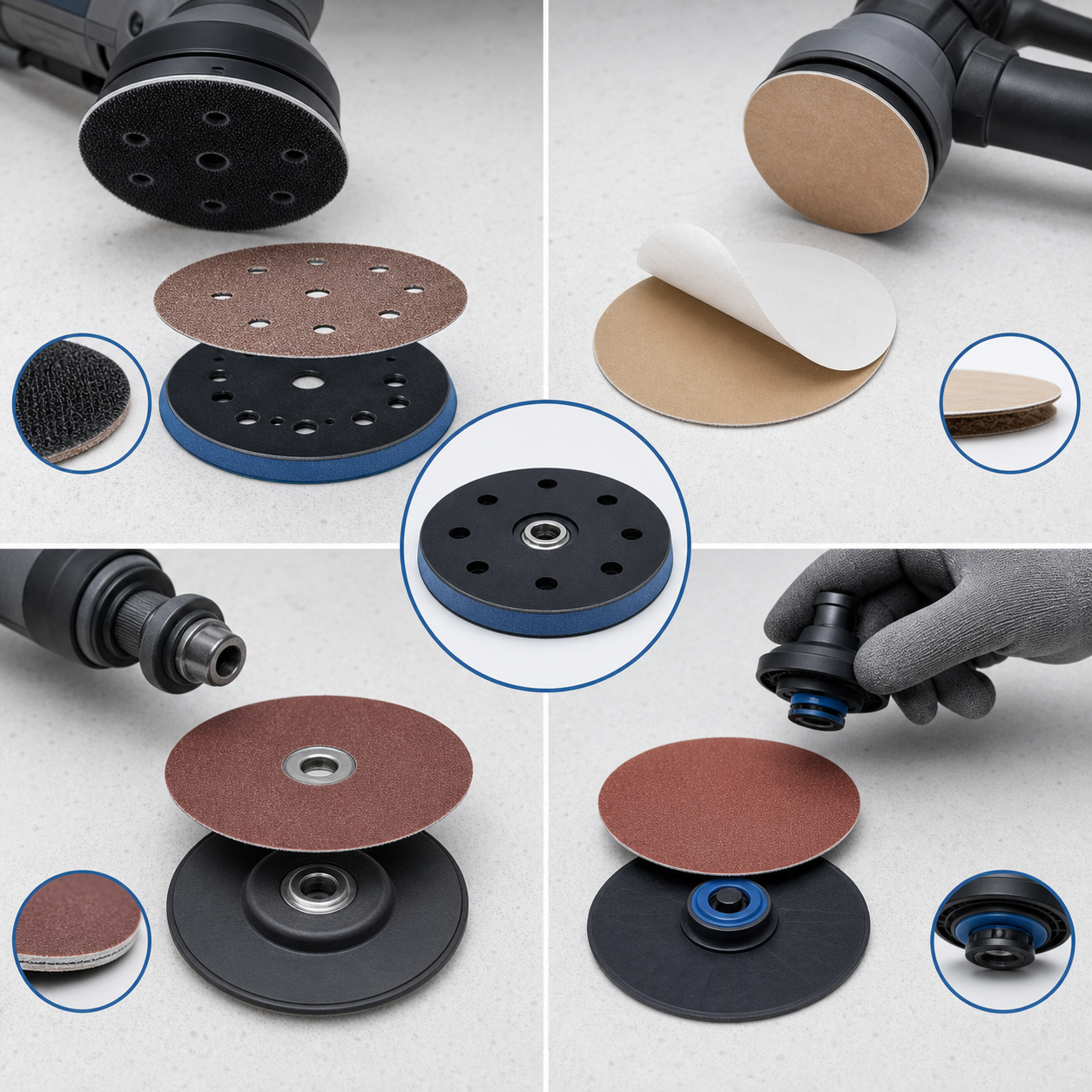 How Should Sanding Disc Attachment Be Specified? How Should Sanding Disc Attachment Be Specified
